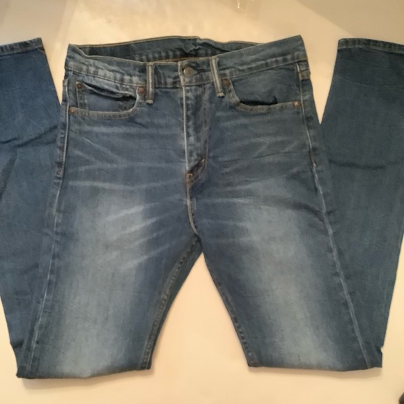 Levis 510 Medium Wash Mens Jeans - Picture 4 of 8